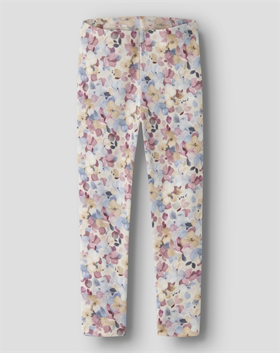 NMFNADENA XSL LEGGING Name It - NMFNadena Leggings - Peyote Melange/Lilas